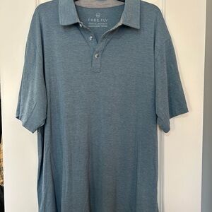 Free Fly Apparel Slate Polo Shirt